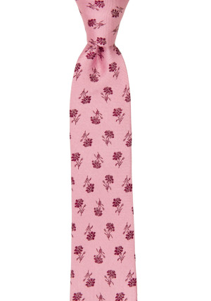KARLEK PINK corbata delgada