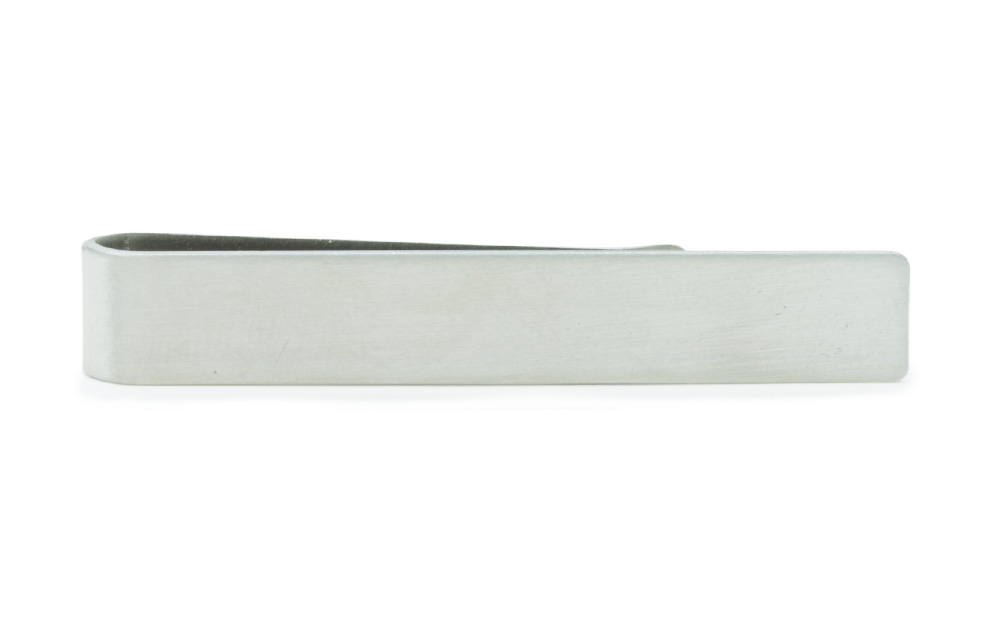 Medium Silver alfiler de corbata