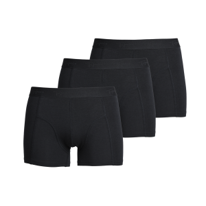 BAMBOO BOXER 3P BLACK calzoncillo