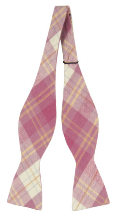 MONOGAMY PINK pajarita sin atar