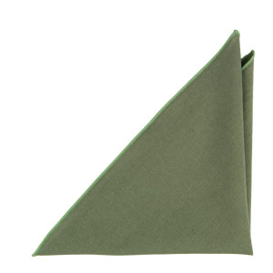MOREAMORE Laurel green pañuelo de bolsillo