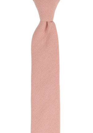MOREAMORE Vintage pink corbata para niños medianos
