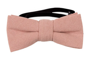MOREAMORE Vintage pink pajarita bebé