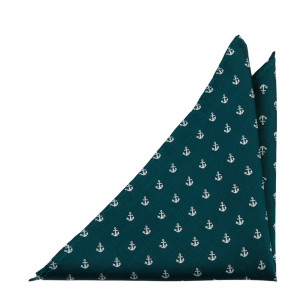 NAVIGATIONAL DARK GREEN pañuelo de bolsillo