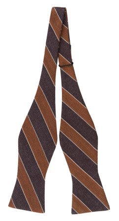 NICENESS BROWN pajarita sin atar