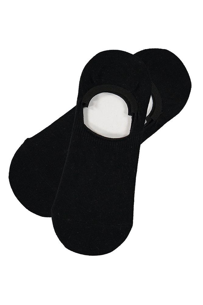 NO-SHOW BLACK calcetines