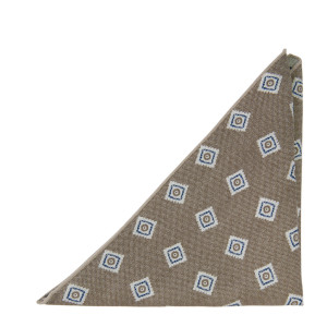 NOBODYSFOOL BROWN UMBER pañuelo de bolsillo
