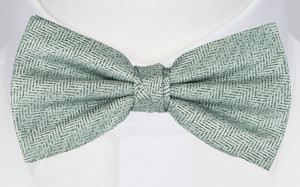 Nuptials Dusty Green pajarita