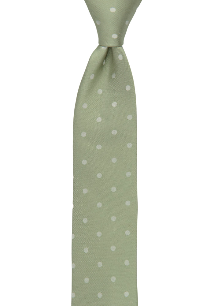 OMHET GREEN corbata delgada