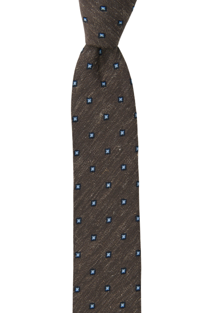 ONMYWAY BROWN corbata delgada