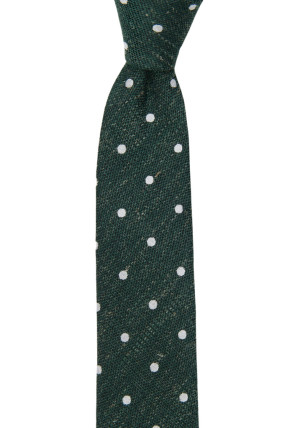 ONPOINT DARK GREEN corbata delgada