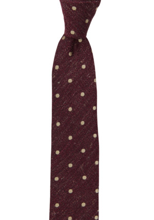 ONPOINT DARK RED corbata delgada