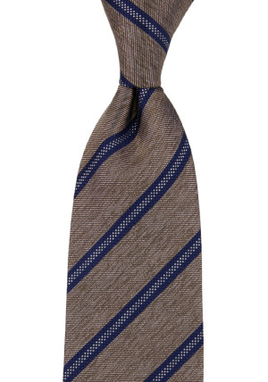 OPULENT BROWN MELANGE corbata