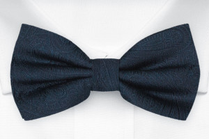 ORNATE Dark blue pajarita para niños