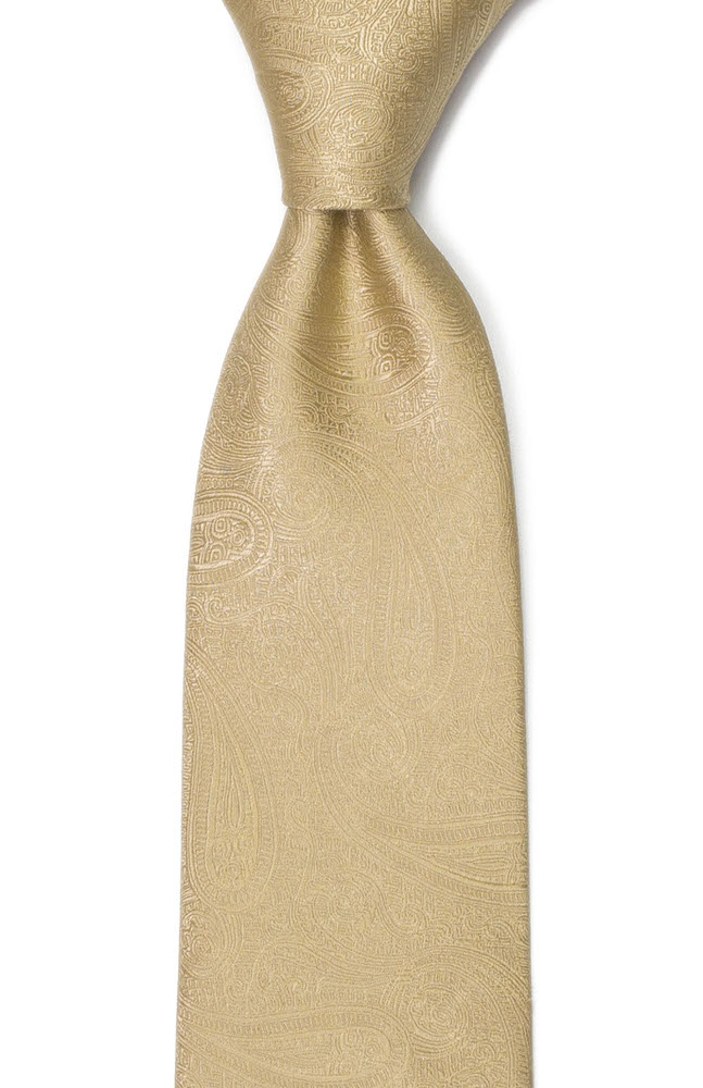 ORNATE Gold corbata clásica