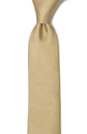 ORNATE Gold corbata para niños medianos