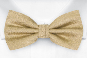 ORNATE Gold pajarita para niños