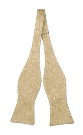 ORNATE Gold pajarita sin atar