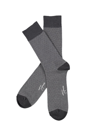 PATTERN ANTHRACITE MELANGE calcetines