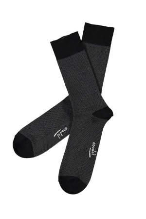 PATTERN BLACK calcetines