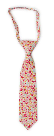 ROSERIDDLER Pink corbata pequeña pre-atada niño