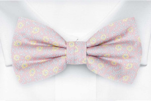 ROSYPOSY Pale pink pajarita