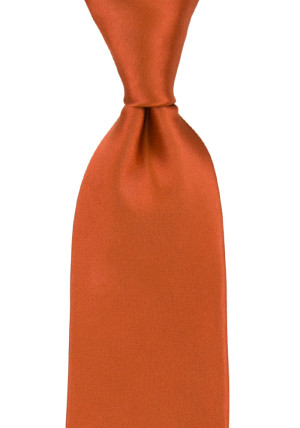 SATIN BRICK corbata