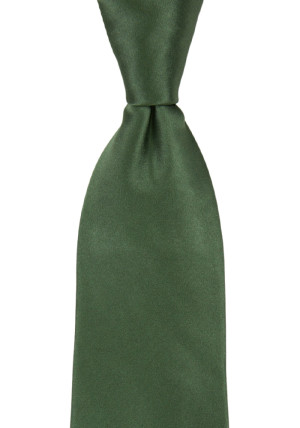 SATIN DARK SAGE corbata