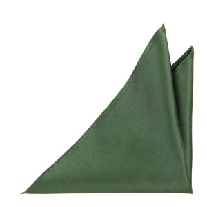 SATIN DARK SAGE pañuelo de bolsillo