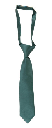 SATIN JUNIPER GREEN corbata pequeña pre-atada niño