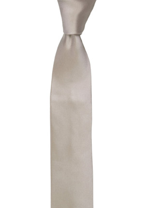 SATIN LATTE corbata para niños medianos