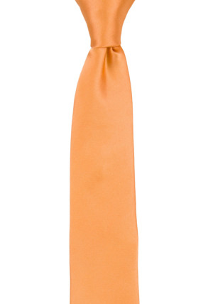 SATIN PEACH corbata para niños medianos
