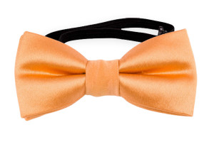 SATIN PEACH pajarita bebé