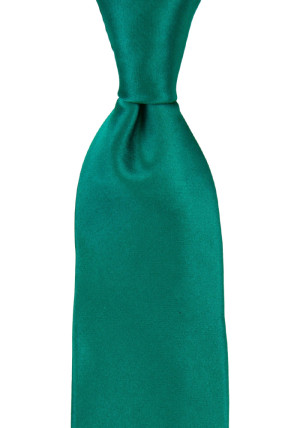SATIN PERSIAN GREEN corbata