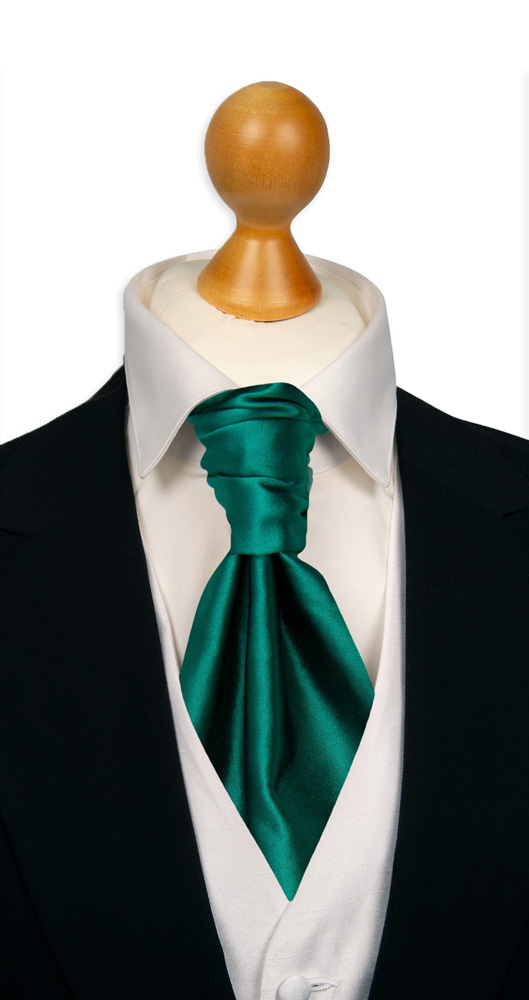 SATIN PERSIAN GREEN corbaton atada