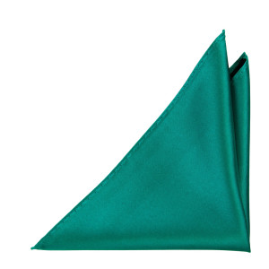 SATIN PERSIAN GREEN pañuelo de bolsillo