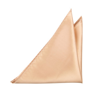 Satin Powder Peach pañuelo de bolsillo