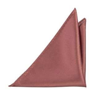 Satin Rose Wood pañuelo de bolsillo