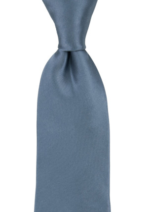 SATIN SLATE BLUE corbata