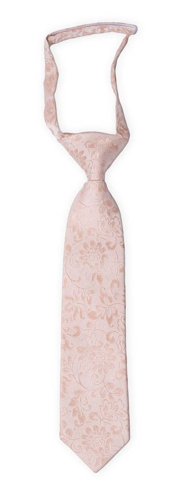 SAVETHEDATE Blush pink corbata pequeña pre-atada niño