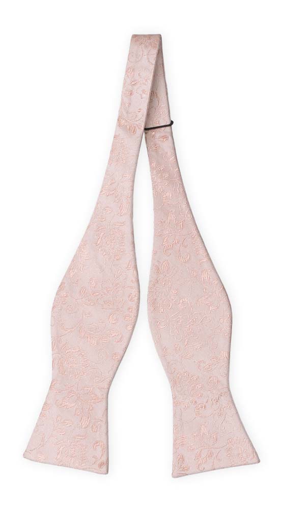SAVETHEDATE Blush pink pajarita sin atar