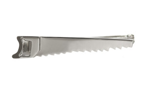 Saw Silver alfiler de corbata