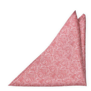 SCROLLER Vintage pink pañuelo de bolsillo