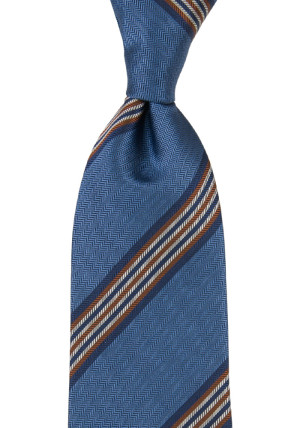 SERIOUSSTRIPES SLATE BLUE corbata