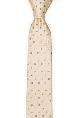 SETTLEDOWN Champagne corbata para niños medianos