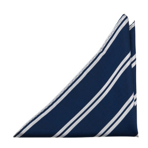 SIMPLYSTRIPED NAVY pañuelo de bolsillo