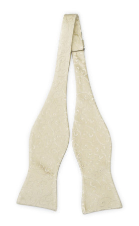 SNAZZY Champagne pajarita sin atar
