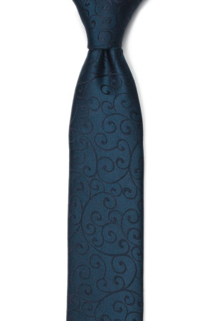 SNAZZY Dark blue corbata para niños medianos