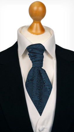 SNAZZY Dark blue corbaton atada