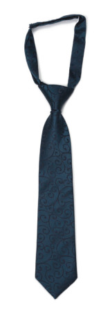 SNAZZY Dark blue corbata pequeña pre-atada niño